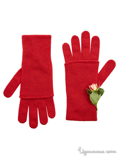 Перчатки United Colors Of Benetton, цвет красный