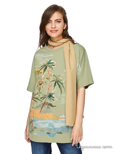 Футболка United Colors Of Benetton, цвет оливковый