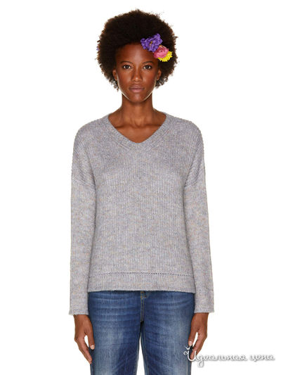 Пуловер United Colors Of Benetton, цвет серый