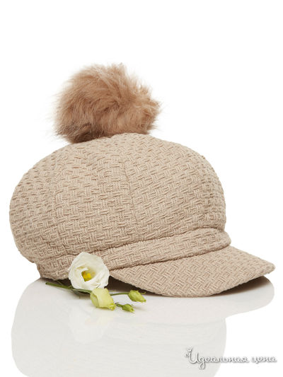 Кепка United Colors Of Benetton, цвет бежевый