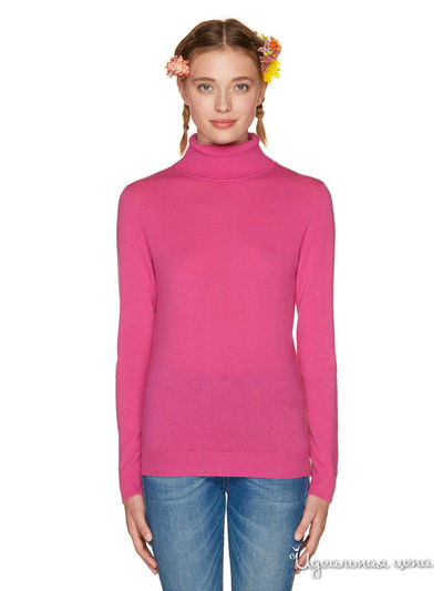 Водолазка United Colors Of Benetton, цвет фуксия