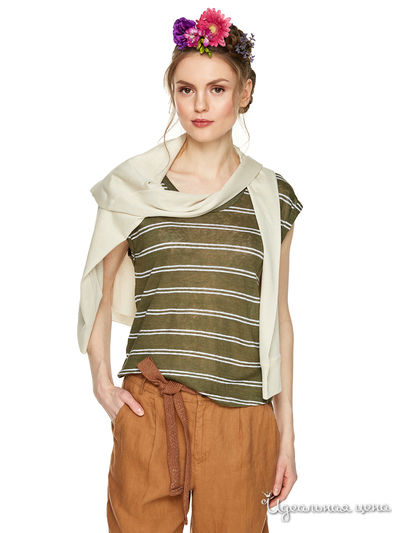 Футболка United Colors Of Benetton, цвет хаки