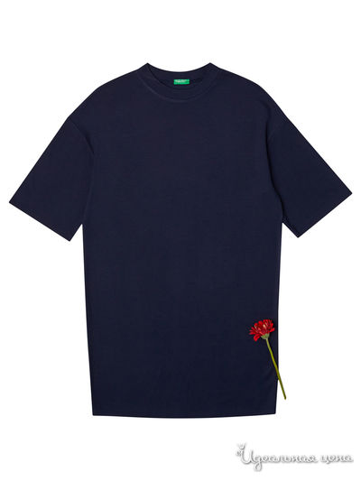 Платье United Colors Of Benetton, цвет темно-синий