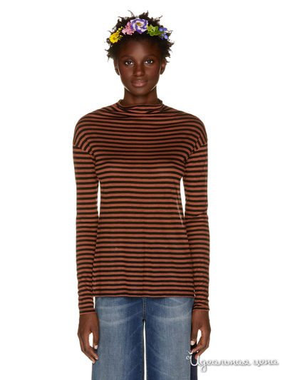 Лонгслив United Colors Of Benetton, цвет коричневый