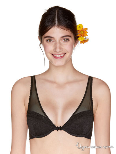 Бюстгальтер United Colors Of Benetton, цвет черный