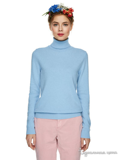 Водолазка United Colors Of Benetton, цвет голубой