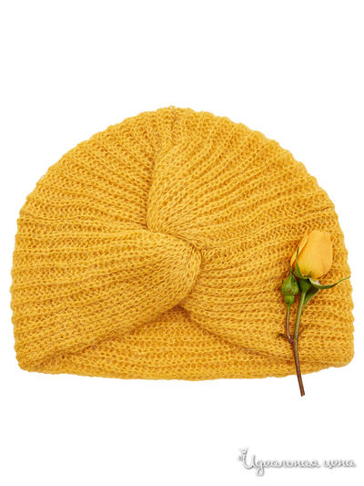 Берет United Colors Of Benetton, цвет желтый