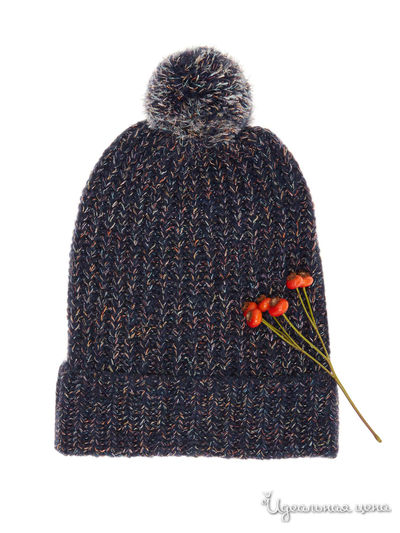 Шапка United Colors Of Benetton, цвет темно-синий