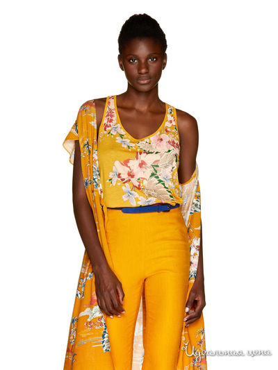 Майка United Colors Of Benetton, цвет желтый