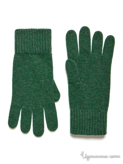 Перчатки United Colors Of Benetton, цвет темно-зеленый