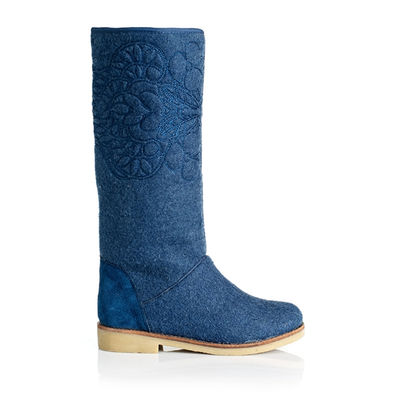 Валенки Elche, цвет цвет синий