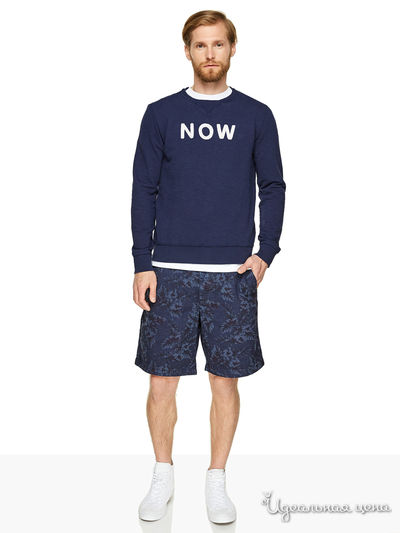 Бермуды United Colors Of Benetton, цвет темно-синий