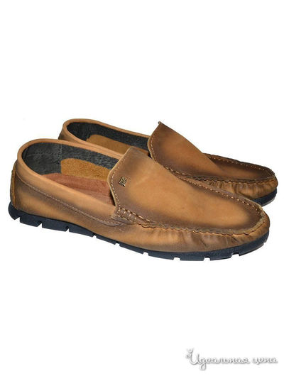 Мокасины GREENWOOD, цвет светло-коричневый