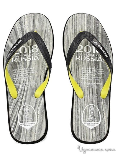 Шлепанцы CROSBY, цвет серый