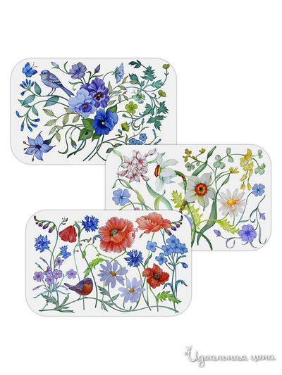 Салфетка Акварель, 39*25 см Мультидом, цвет в ассортименте