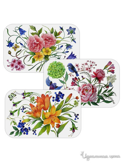 Салфетка Акварель, 28*44 см Мультидом, цвет в ассортименте