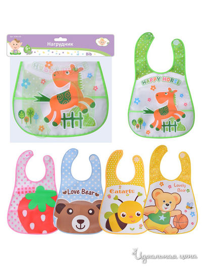 Нагрудник Мультидом, цвет в ассортименте