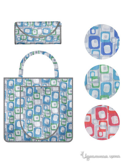 Сумка-кошелек складная Мультидом, цвет в ассортименте