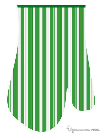 Прихватка-рукавица Полоски, 17*27 см Мультидом, цвет в ассортименте