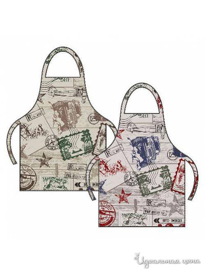 Фартук Хэппи Мэн, 57х86 см Мультидом, цвет в ассортименте