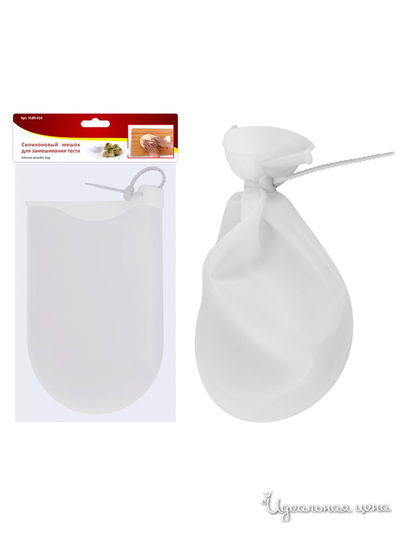 Силиконовый мешок для замешивания теста 20*30 см, 1650 мл Мультидом, цвет в ассортименте