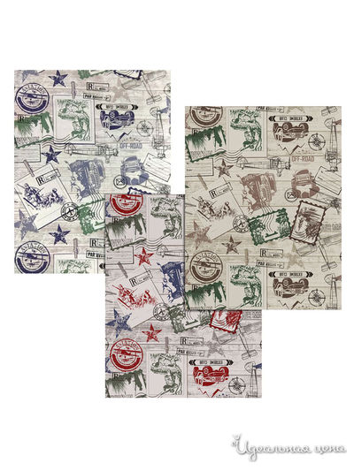 Полотенце Хэппи Мэн, 46х60 см Мультидом, цвет в ассортименте