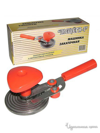 Закаточная машинка полуавтомат улитка Мещёра-1 Мультидом, цвет в ассортименте