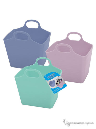 Мини-корзина для мелочей Пастель Мультидом, цвет в ассортименте