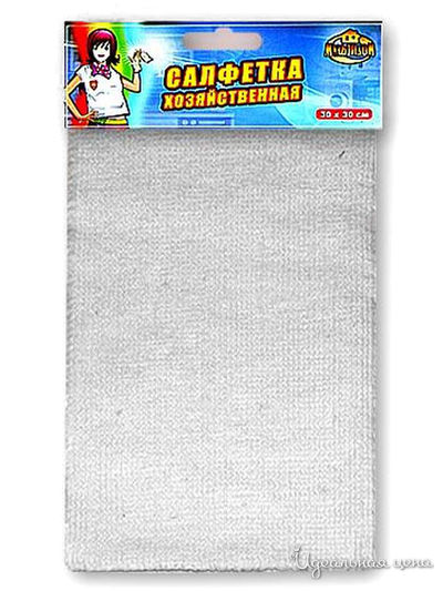 Салфетка хозяйственная, 30*30 см Мультидом, цвет в ассортименте