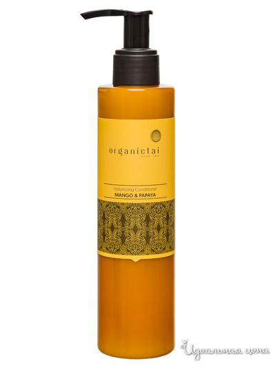 Кондиционер для объема волос МАНГО И ПАПАЙЯ, 200 мл, OrganicTai