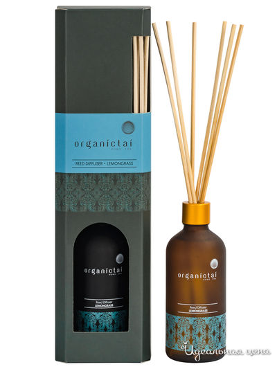 Диффузор ароматический ЛЕМОНГРАСС, 100 мл, OrganicTai
