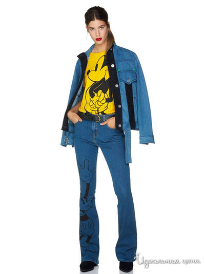 Брюки United Colors Of Benetton, цвет синий