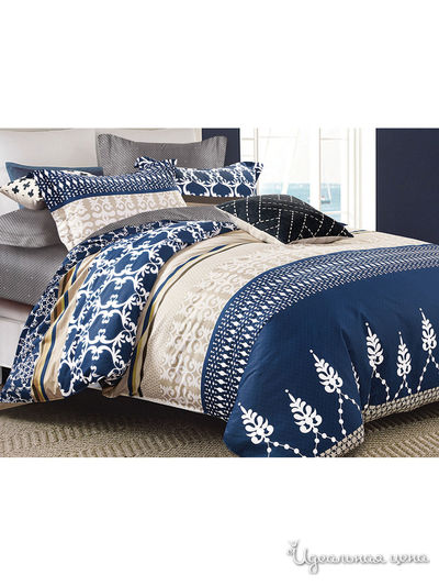 Комплект постельного белья, 2-спальный Primavelle, цвет синий