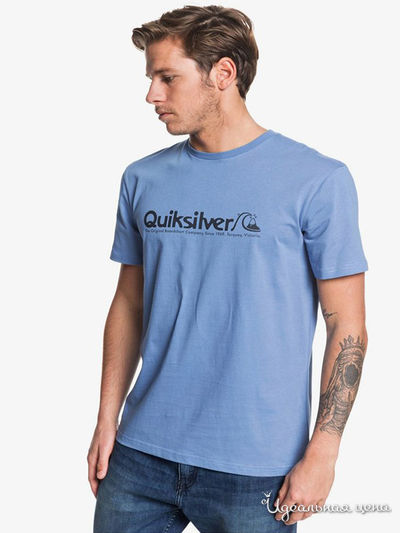 Футболка Quiksilver, цвет синий