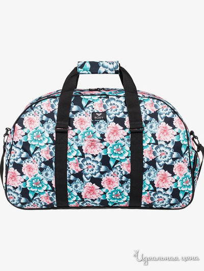 Сумка Roxy, цвет черный, голубой