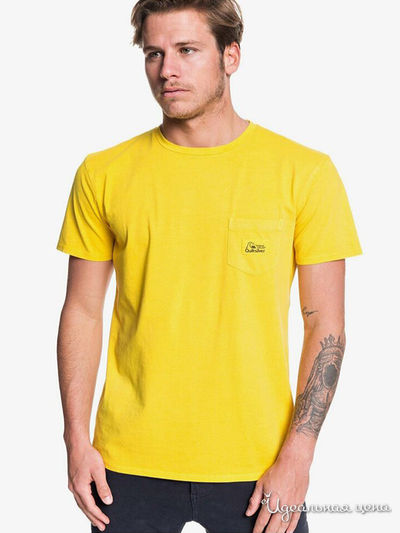 Футболка Quiksilver, цвет жёлтый