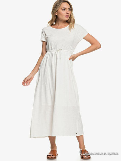 Платье Roxy, цвет белый