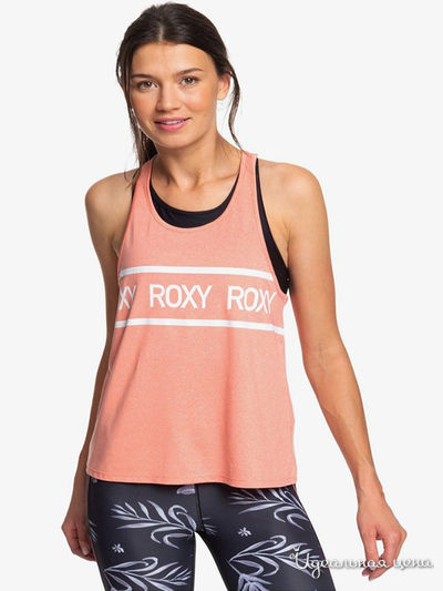 Майка Roxy, цвет оранжевый