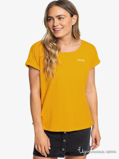 Футболка Roxy, цвет желтый