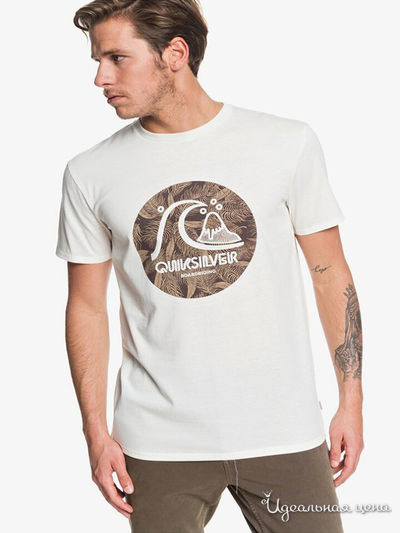 Футболка Quiksilver, цвет белый