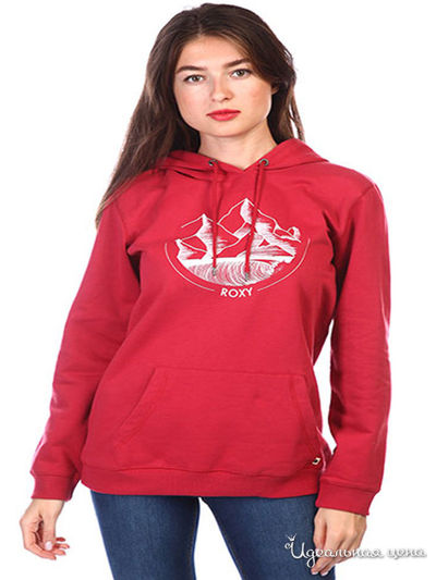 Худи Roxy, цвет красный