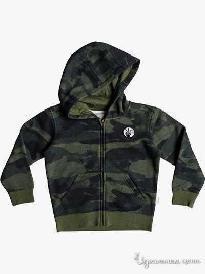 Толстовка Quiksilver, цвет хаки