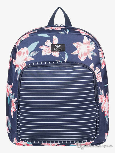 Рюкзак Roxy, цвет синий, красный, белый