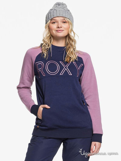 Худи Roxy, цвет синий, фиолетовый