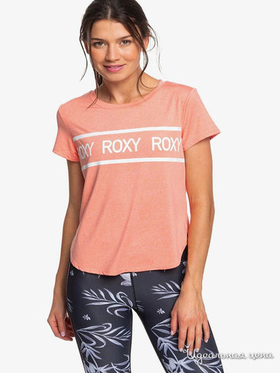 Футболка Roxy, цвет оранжевый
