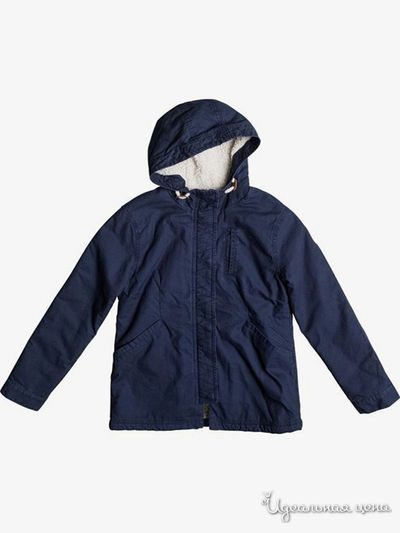 Парка Roxy, цвет тёмно-синий