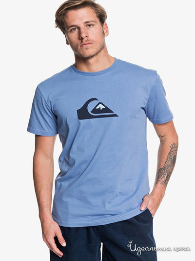 Футболка Quiksilver, цвет синий