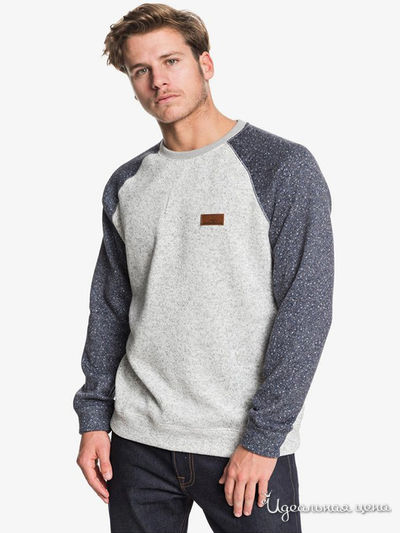 Свитшот Quiksilver, цвет серый