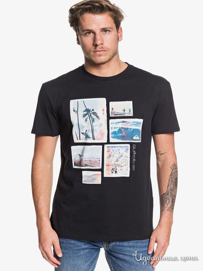 Футболка Quiksilver, цвет чёрный