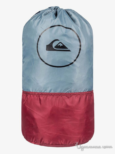 Сумка-мешок Quiksilver, цвет синий, красный, белый